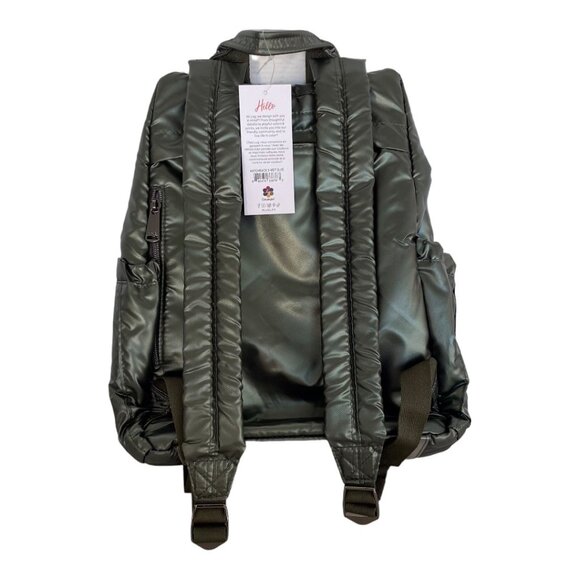 LUG Fall Box 2023 Metallic Olive Green Hatchback 3 Backpack - Picture 6 of 6